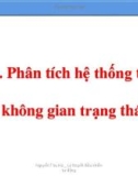 Bài giảng Lý thuyết điều khiển tự động: Chương 3.2 - TS. Nguyễn Thu Hà