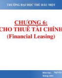 Bài giảng Nghiệp vụ Ngân hàng thương mại: Chương 6 - ThS. Lâm Nguyễn Hoài Diễm