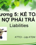 Bài giảng Kế toán tài chính I: Chương 5 - ĐH Kinh tế TP.HCM