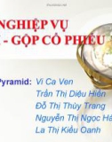 NGHIỆP VỤ TÁCH GỘP CỔ PHIẾU