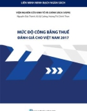 Đánh giá cho Việt Nam 2017 - Mức độ Công bằng Thuế: Phần 1