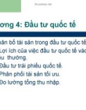 Chương 4: Đầu tư quốc tế