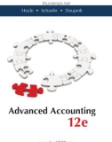 advanced accounting (12th edition): part 1 - joe b. hoyle, thomas f. schaefer, timothy s. doupnik