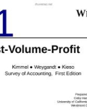 Lecture Survey of Accounting (First edition): Chapter 11 – Kimmel, Weygandt