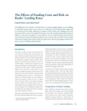 The Effects of Funding Costs and Risk on Banks' Lending Rates