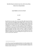 Book: Bank Risk-Taking, Securitization, Supervision, and Low Interest Rates: Evidence from Lending Standards - Anggela Maddaloni