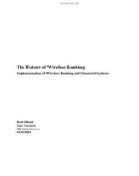 The Future Of Wireless Banking (pdf)