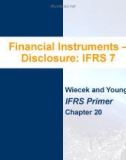 Lecture IFRS primer international GAAP basics: Chapter 20 - Wiecek, Young