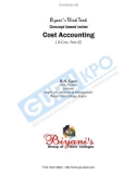 Biyanib s Think Tank Concept based notes Cost Accounting