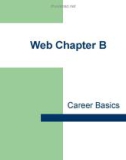 Lecture Personal financial planning – Web chapter B: Career basics