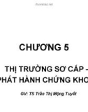 Bài giảng Tài chính tiền tệ: Chương 5 - TS. Trần Thị Mộng Tuyết