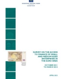 SURVEY ON THE ACCESS TO FINANCE OF SMALL AND MEDIUM-SIZED ENTERPRISES IN THE EURO AREA