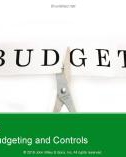 Lecture note Government and not-for-profit accounting: Concepts and practices (7/e) – Chapter 3: Issues of budgeting and controls