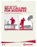 ROGERS WHITE PAPER: WI-FI CALLING FOR BUSINESS