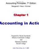 Lecture Accounting principles (7th Edition): Chapter 1 – Weygandt, Kieso, Kimmel