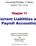 Lecture Accounting principles (7th Edition): Chapter 11 – Weygandt, Kieso, Kimmel