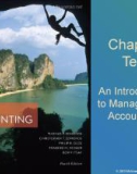 Lecture Survey of accounting (4/e) - Chapter 10: An introduction to management accounting