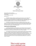 OFFICE OF THE STATE AUDITOR: January 11, 2005 Financial Audit Management Report