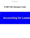 Lecture Issues in financial accounting – Lecture 28: Accounting for leases