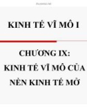 Bài giảng Kinh tế vĩ mô I: Chương 9 - ThS. Nguyễn Thị Hồng