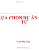 Bài giảng Quản trị dự án: Chương 3 - GV.TS.Hồ Nhật Hưng