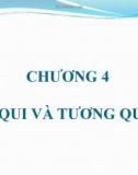 Bài giảng Nguyên lý thống kê kinh tế - Chương 4: Hồi qui và tương quan