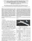 A real time control algorithm for fixed-wing uavs in twin-boom inverted V-tail configuration