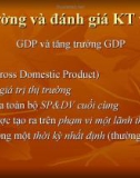 Đo lường và đánh giá kinh tế vĩ mô