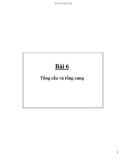 Bài giảng Kinh tế vĩ mô: Bài 6 - ĐH Thăng Long