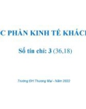 Bài giảng Kinh tế khách sạn - Chương 1: Khái quát về ngành du lịch