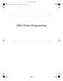 PHP5 Power Programming P1