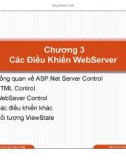 Bài giảng Lập trình Web ASP.Net: Chương 3 - Dương Thành Phết