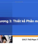 Bài giảng Nhập môn Công nghệ phần mềm: Chương 3 - ThS. Phạm Thi Vương