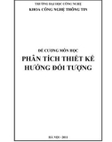 Đề cương môn học Phân tích thiết kế hướng đối tượng