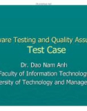 Lecture Software testing and quality assurance: Lecture 2 - TS. Đào Nam Anh