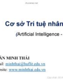 Bài giảng Cơ sở Trí tuệ nhân tạo‎: Chương 1 - Trần Minh Thái