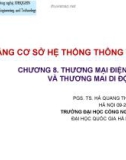 Bài giảng Cơ sở hệ thống thông tin: Chương 8 - TS Hà Quang Thụy