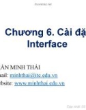 Bài giảng Lập trình hướng đối tượng (Dùng C#): Chương 6 - Trần Minh Thái