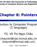 Lecture Introduction to Computer Programming - Chapter 8: Pointers