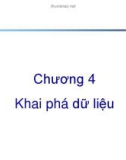 Bài giảng Kho dữ liệu và khai phá dữ liệu: Chương 4 - Nguyễn Ngọc Duy