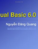 Bài giảng Visual Basic 6.0: Phần 2 - Nguyễn Đăng Quang