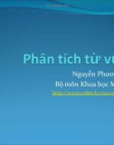 Bài giảng Chương trình dịch: Bài giảng 2 - Nguyễn Phương Thái