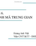 Bài giảng Nhập môn chương trình dịch: Chương 6 - Hoàng Anh Việt