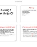 Bài giảng Lập trình C# 1 - Chương 1: Giới thiệu C#