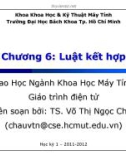 Bài giảng Khai phá dữ liệu: Chương 6 - TS. Võ Thị Ngọc Châu