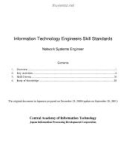 Information Technology Engineers Skill Standards