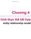 Bài giảng Chương 4: Mô hình thực thể kết hợp (entity relationship model)