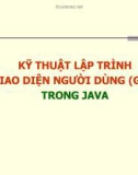 Bài giảng Lập trình Java: Chương 5 - Huỳnh Ngọc Tín