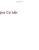 Bài giảng Lập trình Java: Chương 2 - Java cơ bản