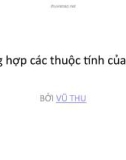 Bài giảng CSS - Bài 11: Tổng hợp các thuộc tính của CSS